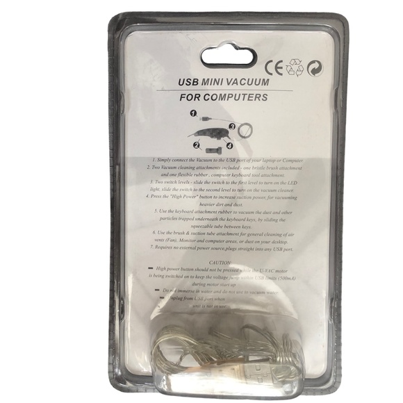 USB Computer Mini Vacuum - Picture 2 of 2